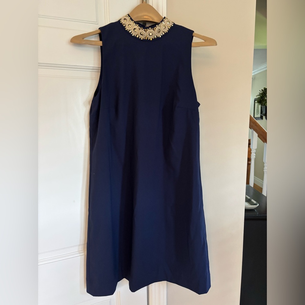Lilly Pulitzer Classic Navy Midi Dress